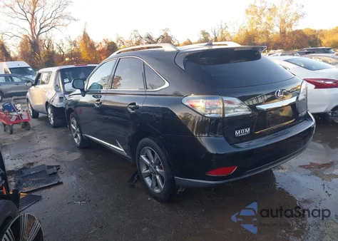 2012 Lexus Rx 350 из США, поврежденный, VIN 2T2BK1BA4CC137592